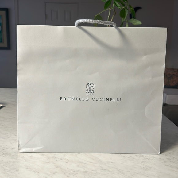 Brunello Cucinelli Other - Brunello Cucinelli medium bag!🩶🤍🤍🩶🩶🩶🩶